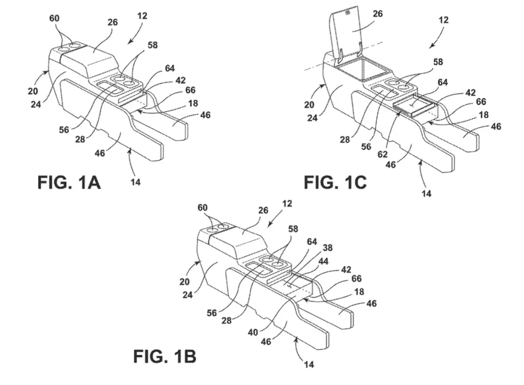 Ford Patent Filed For Movable Center Console With Hidden Storage Space