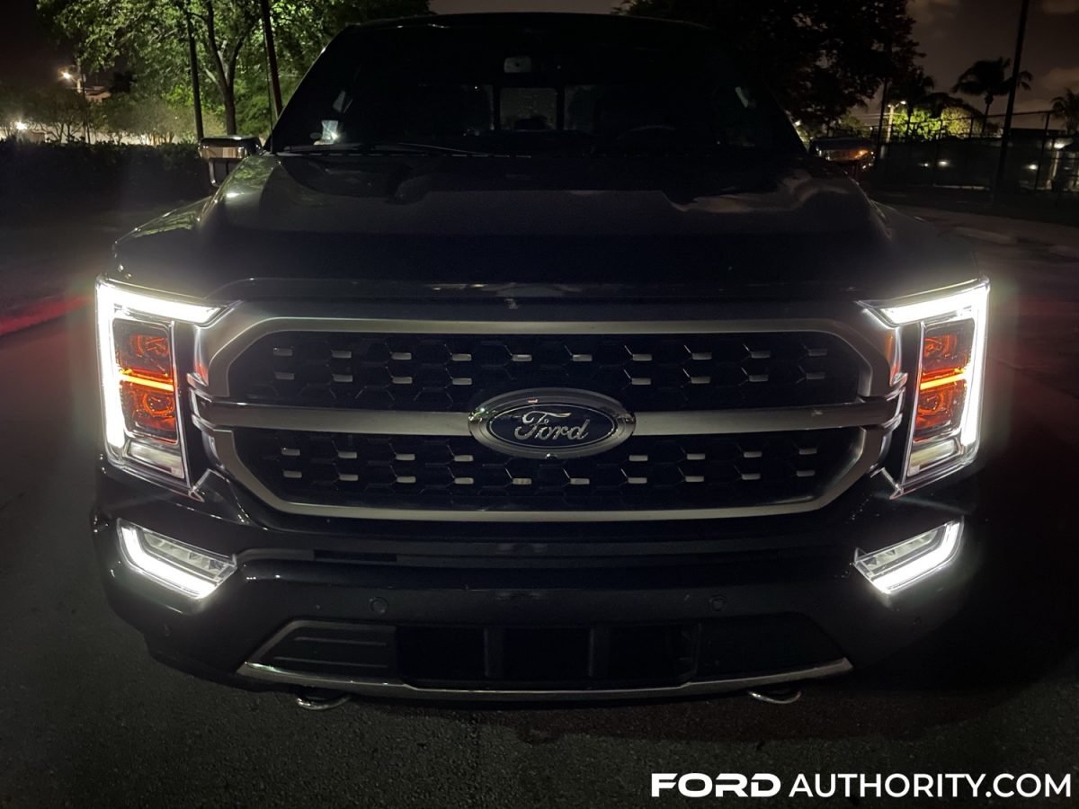 2021 2022 Ford F 150 Platinum Night Lighting Live Gallery