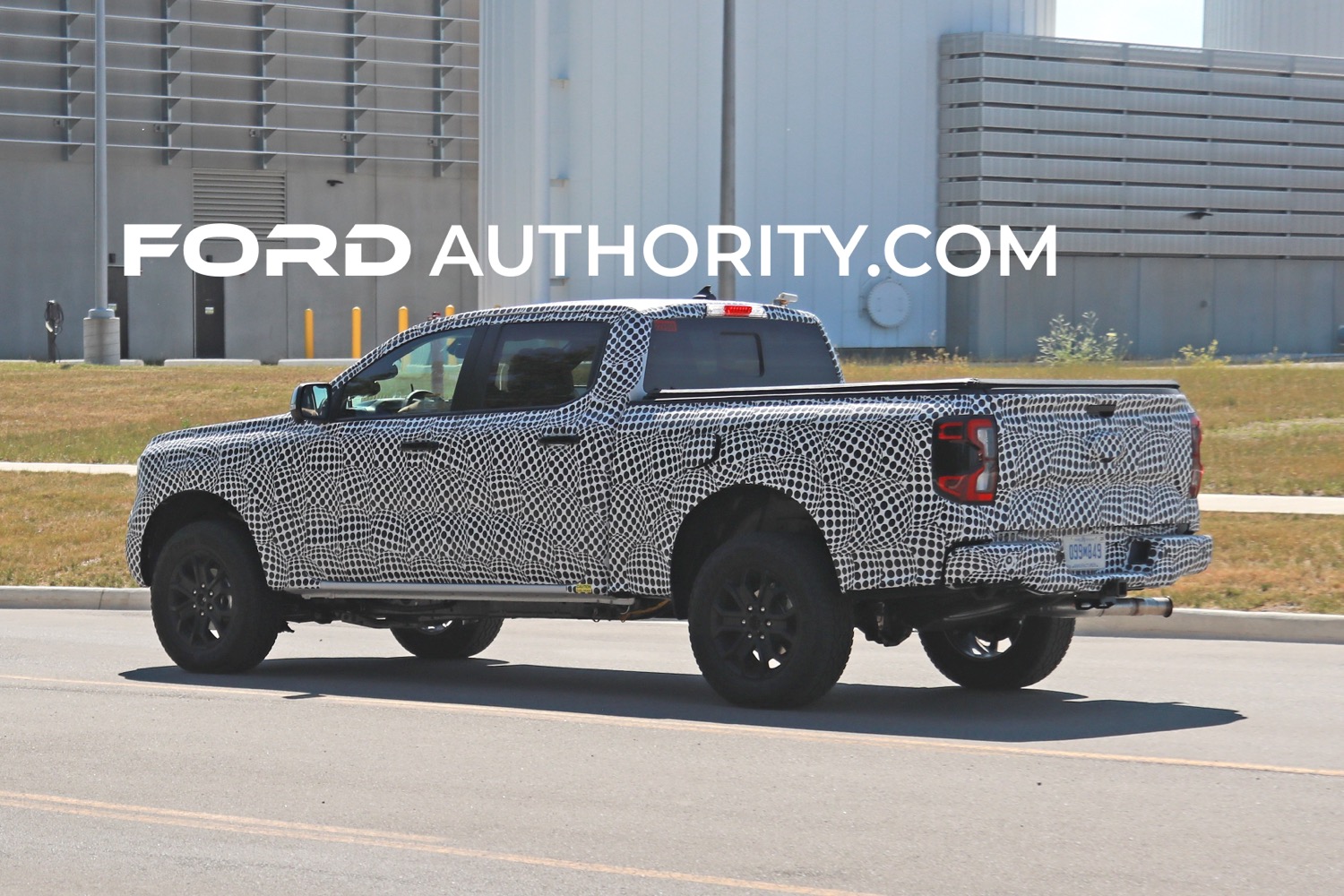 2024 Ford Ranger SuperCrew With Long Bed Spotted Testing In U.S. Ford