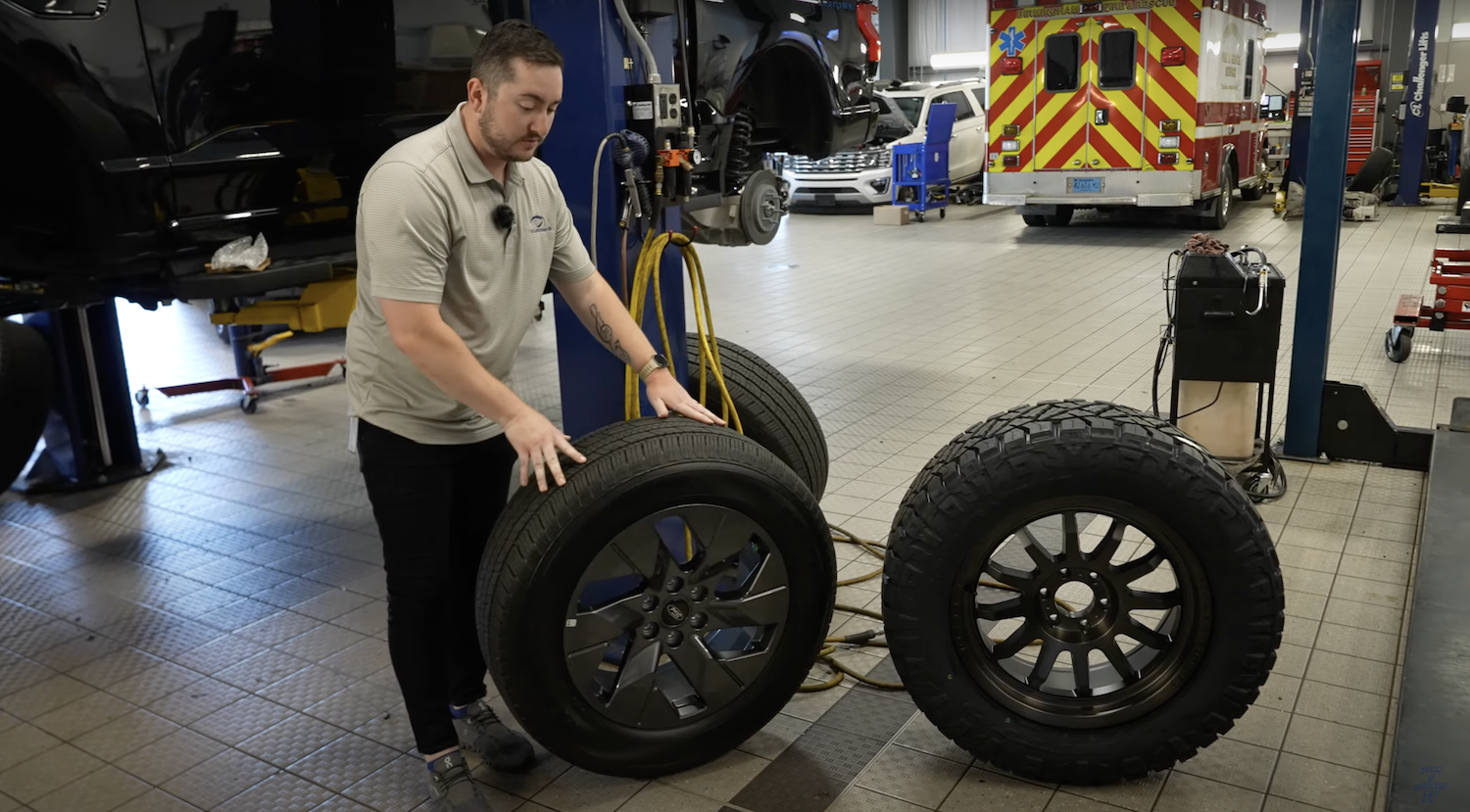 Leveled Ford F-150 Lightning on 34-Inch Tires Looks Trail-Ready