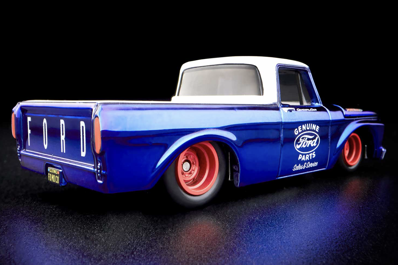 ホットウィール【RLC】1962 FORD F100 ブルー フォード レッドライン