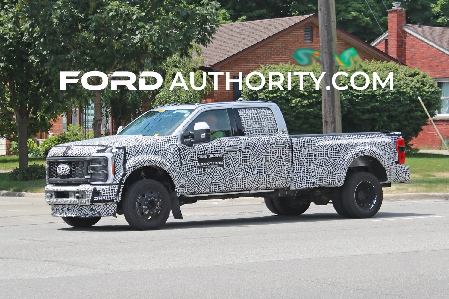 2023 Ford FSeries F450 Super Duty Dually Dual Rear Wheel King Ranch Prototype Spy Shots