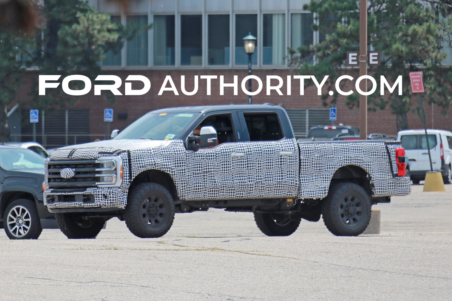 23 Ford F 250 Super Duty Tremor Prototype Spotted Testing Exclusive