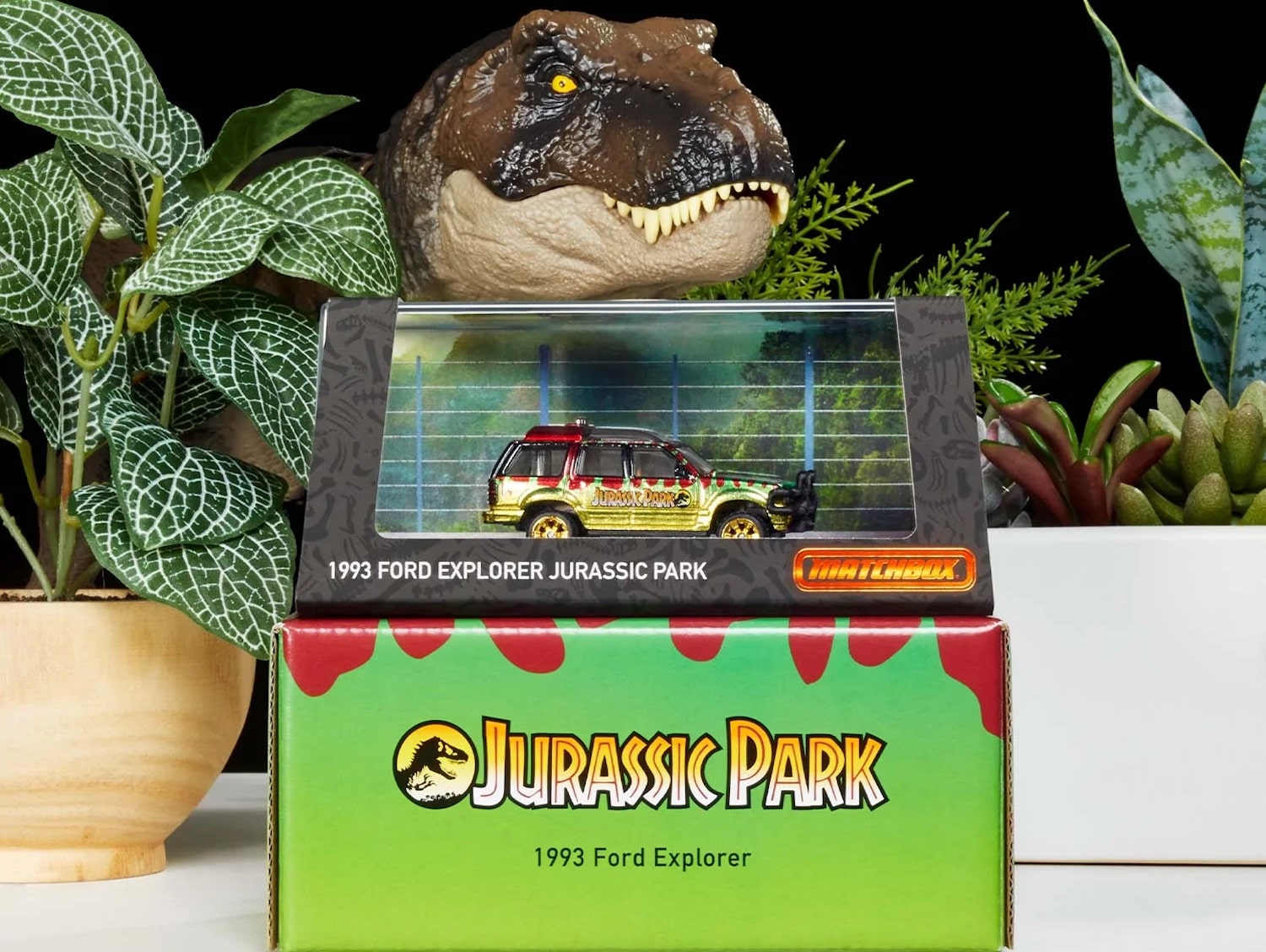 Jurassic park ford store explorer hot wheels