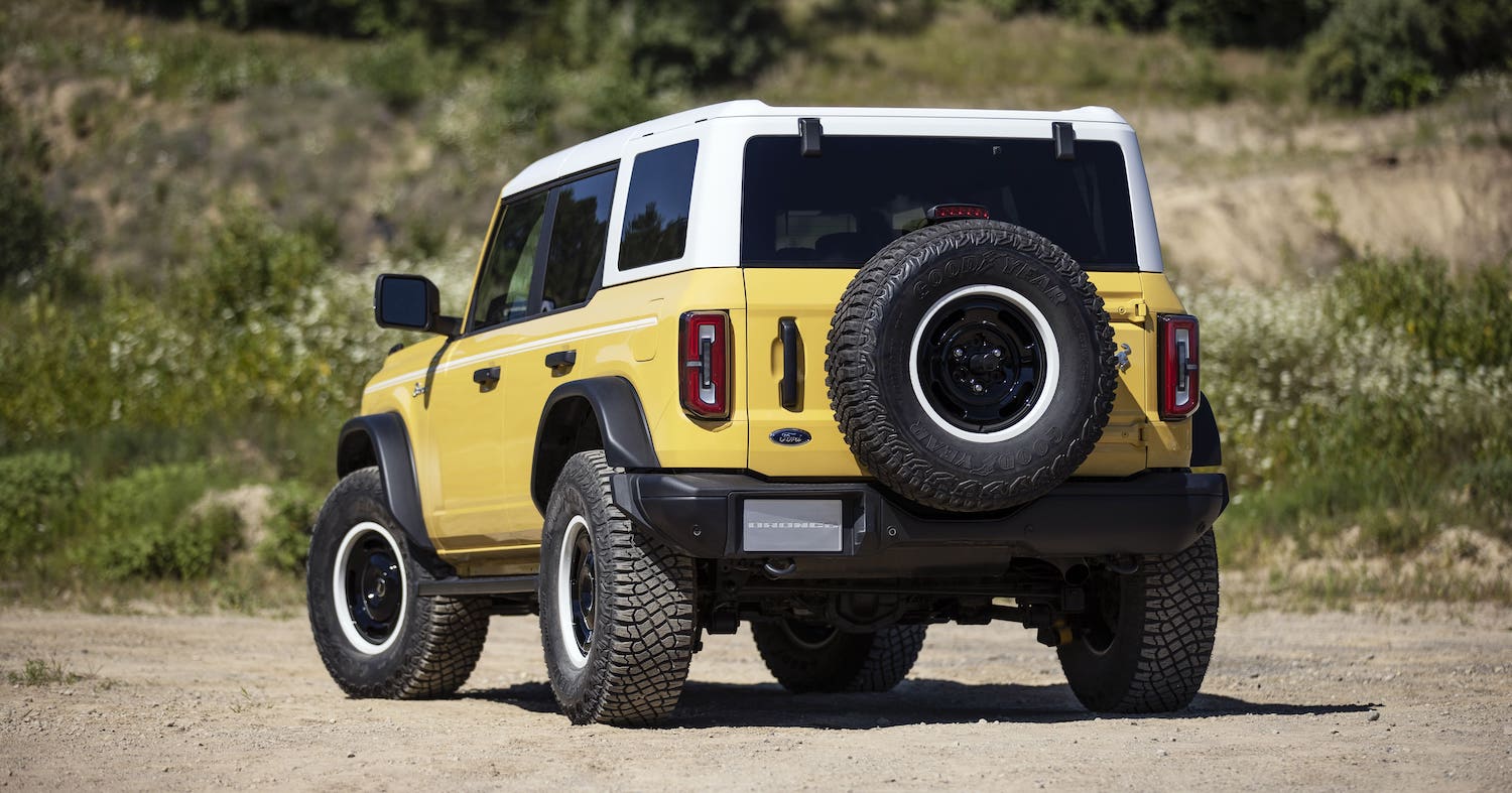 2023 Ford Bronco Heritage Limited Edition Is Dealer Stock Only