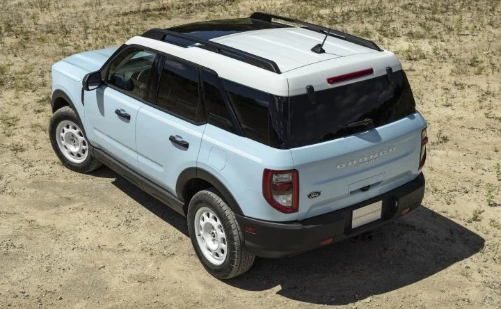 2023 Ford Bronco Sport Heritage rear view