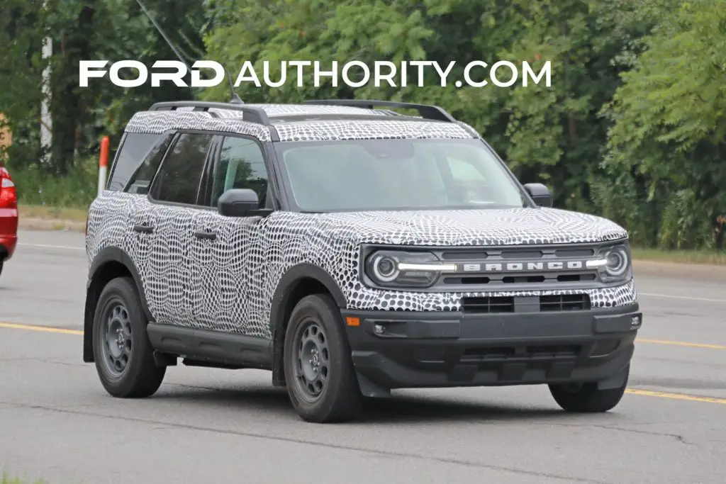 2023 Ford Bronco Sport With Black Diamond Off-Road Package Spotted