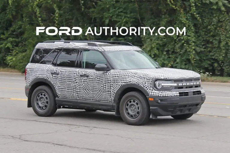 2023 Ford Bronco Sport With Black Diamond Off-Road Package Spotted