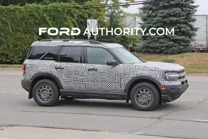 2023 Ford Bronco Sport With Black Diamond Off-Road Package Spotted