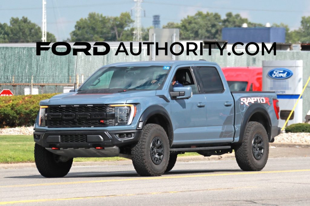 2023 Ford F150 Raptor R In Azure Gray Real World Photo Gallery Ford