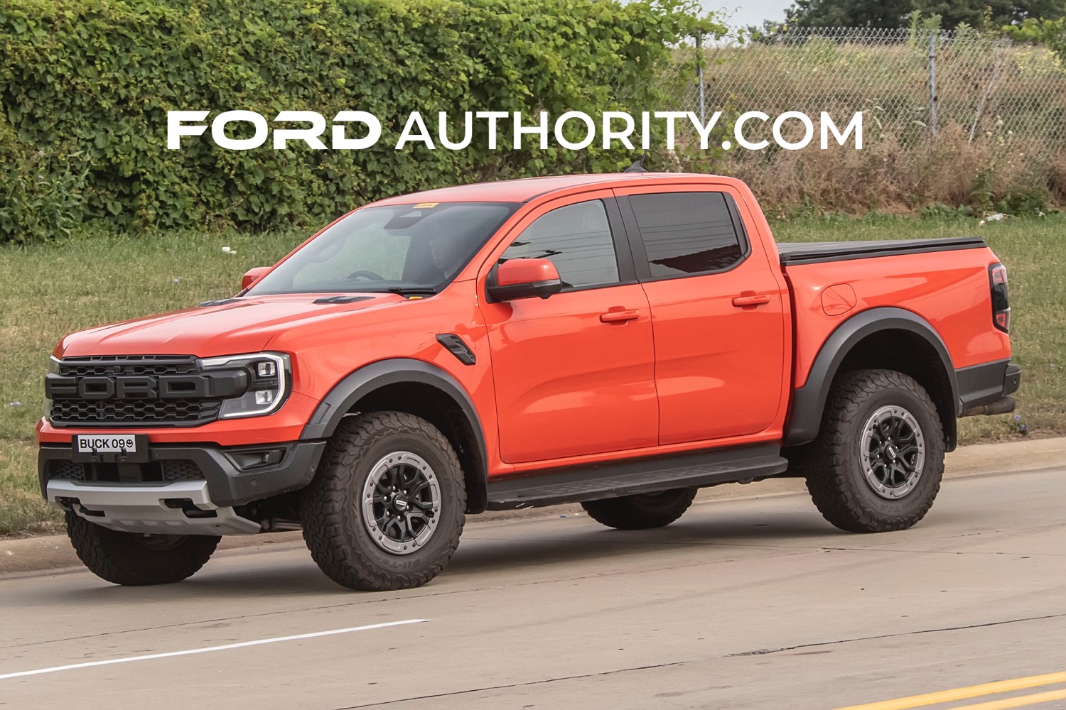 2023 Ford Ranger Raptor In Code Orange Real World Photo Gallery