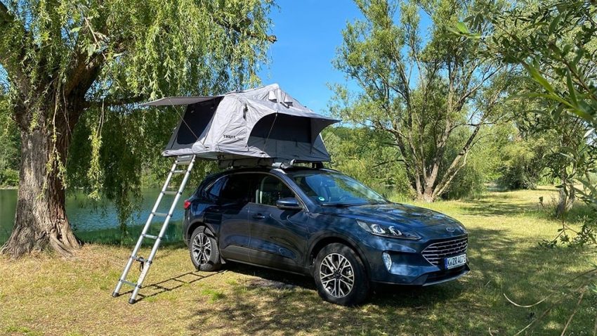 Forbyde Hovedgade Megalopolis Ford Kuga, Focus Gain New Rooftop Tent In Europe