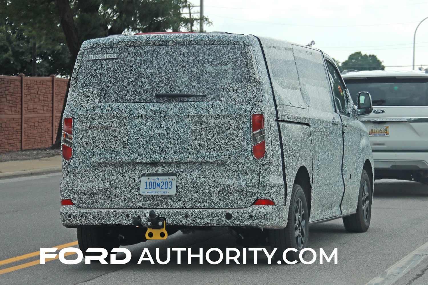 Ford Transit Custom Once Again Spotted Testing In U.S.