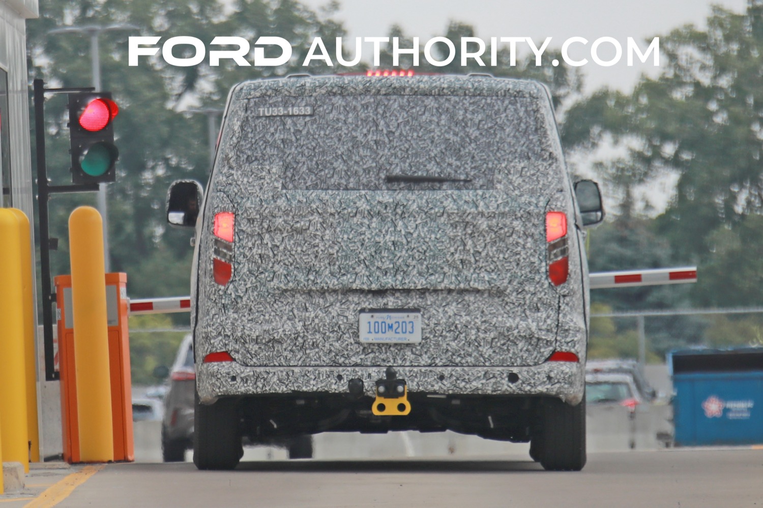 Ford Transit Custom Once Again Spotted Testing In U.S.