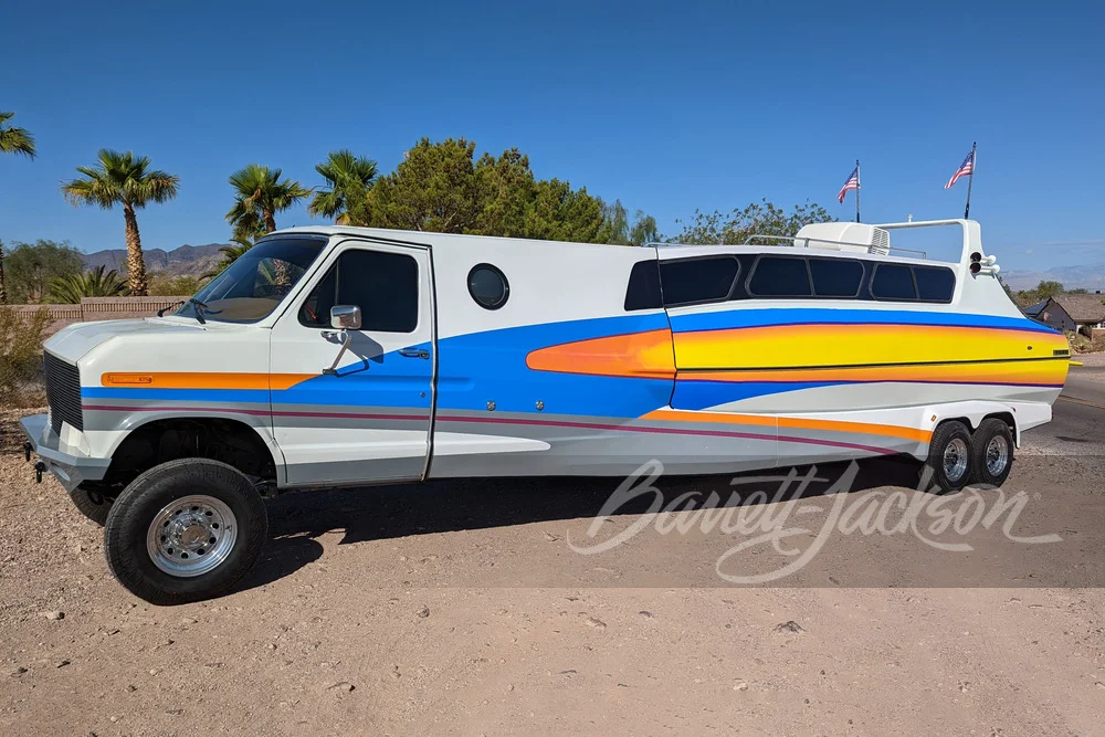 Wild 1987 Ford E350 'Boaterhome' Breaks Record At Auction Video