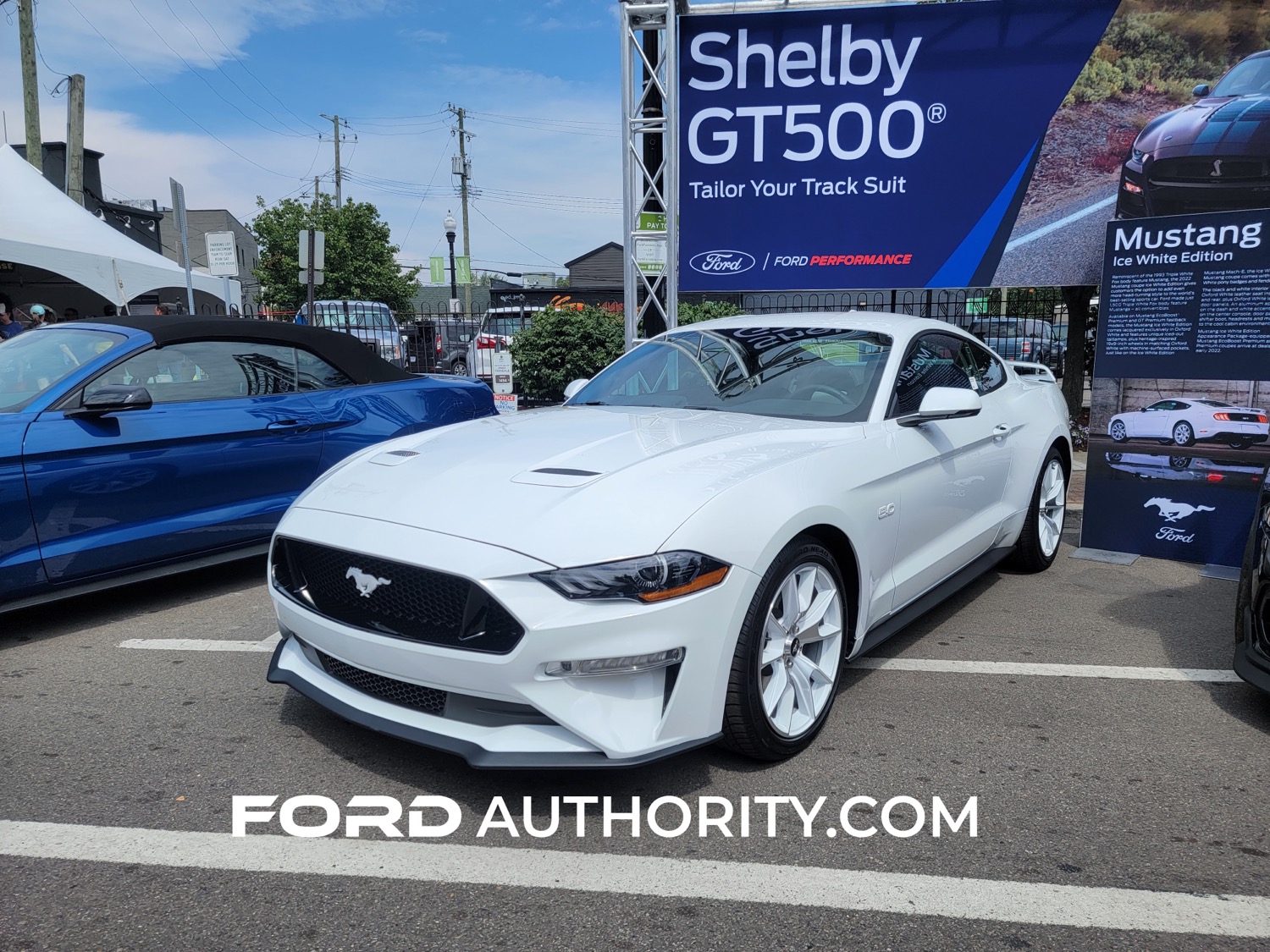 2023 Ford Mustang Retains Ice White Appearance Package