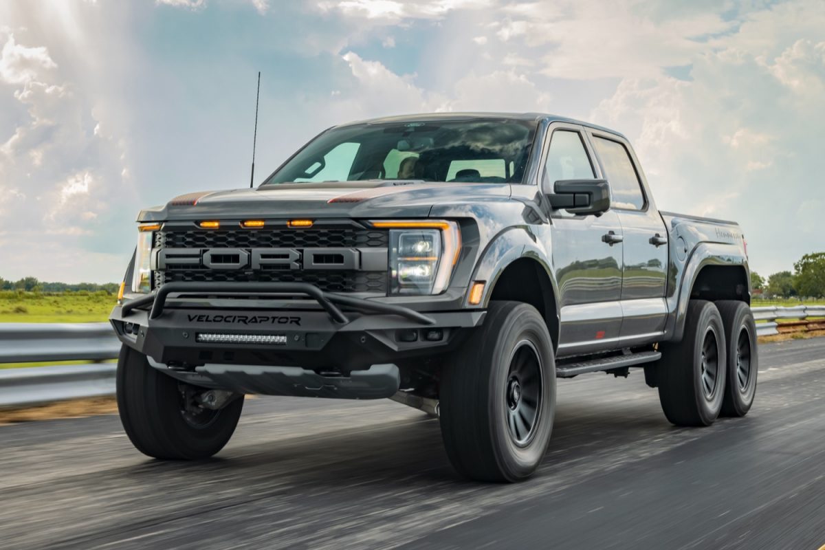 Hennessey VelociRaptor 6x6 Debuts As F-150 On Steroids