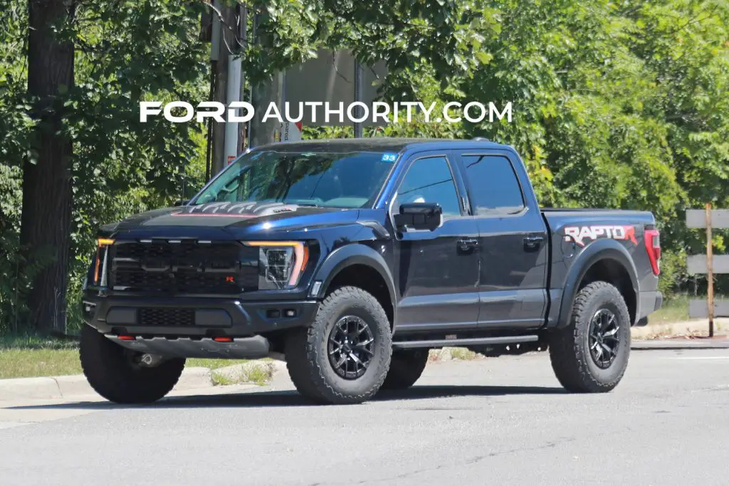 2023 Ford Raptor R In Antimatter Blue: Real World Photo Gallery