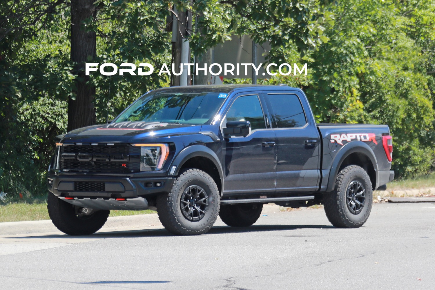 2023 Ford Raptor R In Antimatter Blue: Real World Photo Gallery