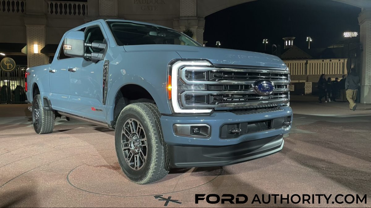 2023 Ford F-350 Limited In Azure Gray: Live Photo Gallery
