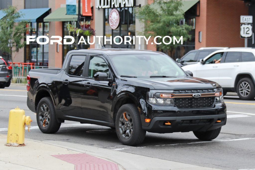 2023 Ford Maverick Tremor In Shadow Black Real World Gallery