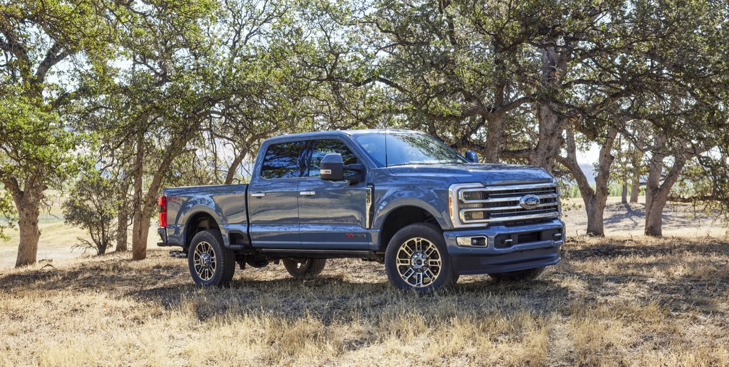 2024 Ford Super Duty Order Banks Open Up Next Week   2023 Ford Super Duty F 350 Limited Press Photos Exterior 018 Side Front Three Quarters 