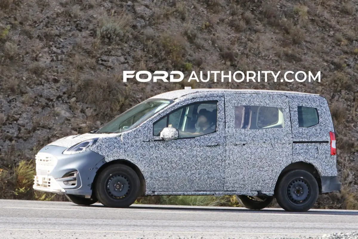 Next-Generation Ford Transit Courier Van Spotted Testing For First Time