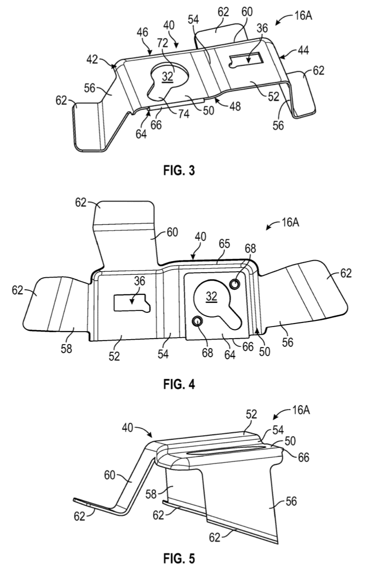 Ford Patent Filed For Multi-Purpose Mounting Brackets