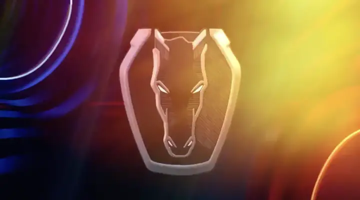 2024 Ford Mustang Teaser Briefly Shows Off New Logo   S650 2024 Ford Mustang New Pony Logo 001 720x400 