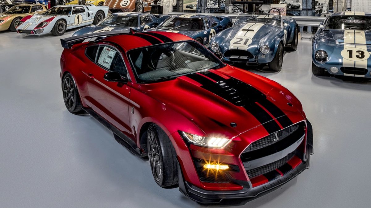 Win This Rapid Red 2021 Ford Mustang Shelby Gt500 Plus 25k 