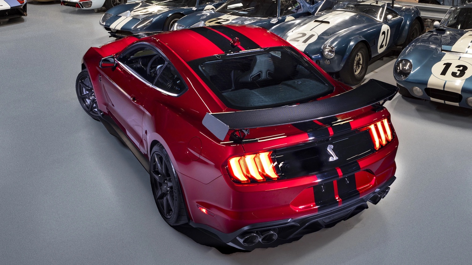 This Rapid Red 2021 Ford Mustang Shelby GT500, Plus $25K