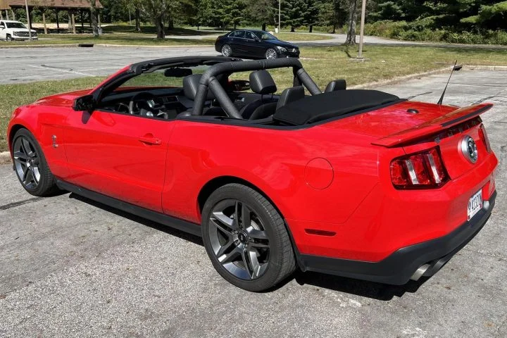 2012 Ford Mustang Shelby GT500 Convertible Up For Auction