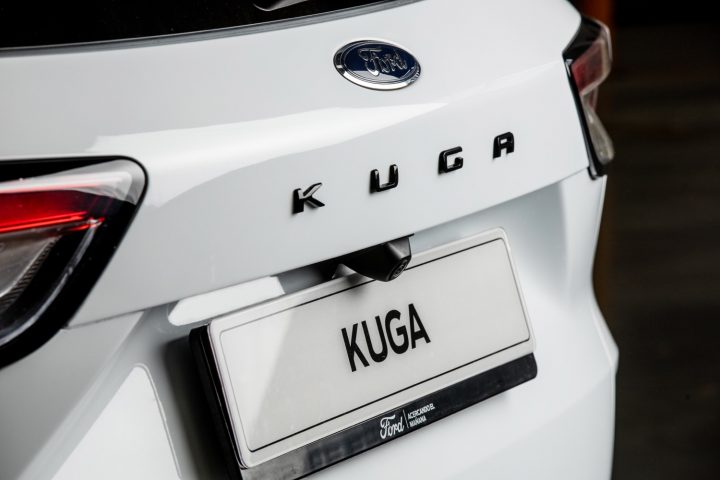 Ford Kuga rear liftgate close up