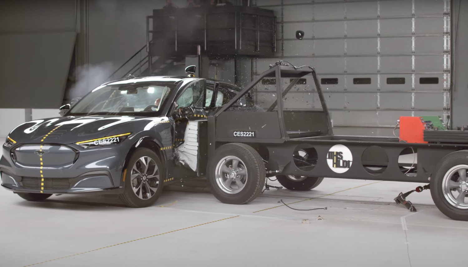 Ford Mustang Mach-E Aces Updated IIHS Side Crash Test