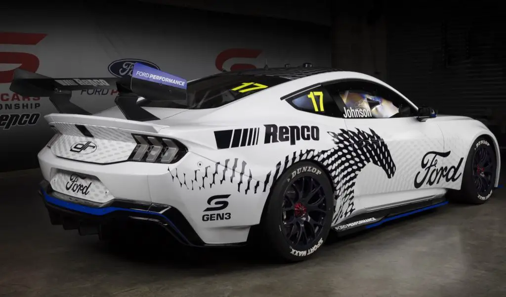 2023 Ford Mustang GT Supercar Race Car Officially Debuts