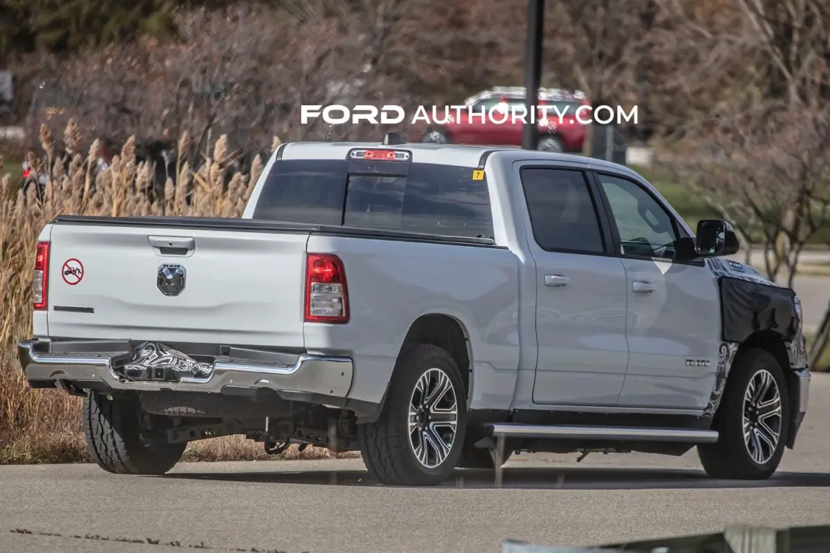 Ram 1500 EV Mule Spotted, Will Compete With F-150 Lightning