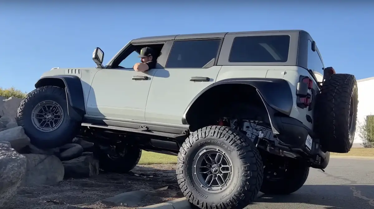 Vaughn Gittin Jr. Shows Off His Ford Bronco Raptor: Video