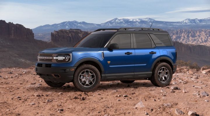 2023 Ford Bronco Sport in Atlas Blue Metallic