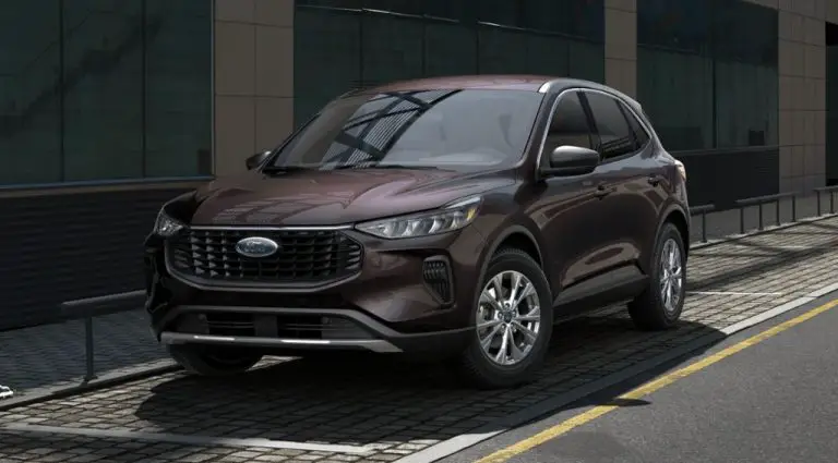 2023 Ford Escape Adds New Cinnabar Red Metallic Color