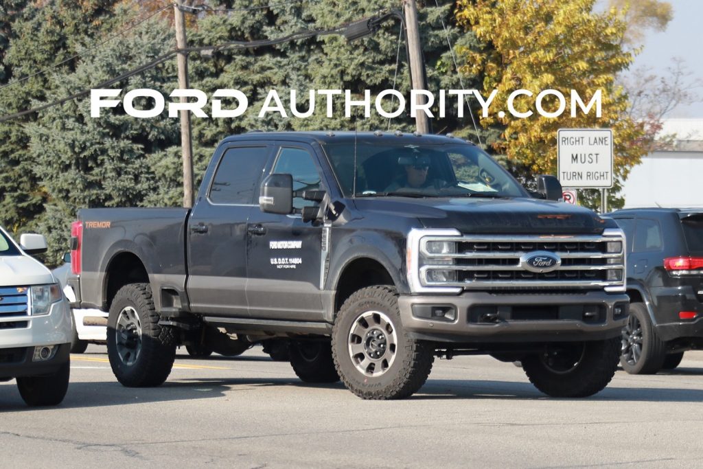 2023 Ford F250 King Ranch Tremor Caught For The First Time