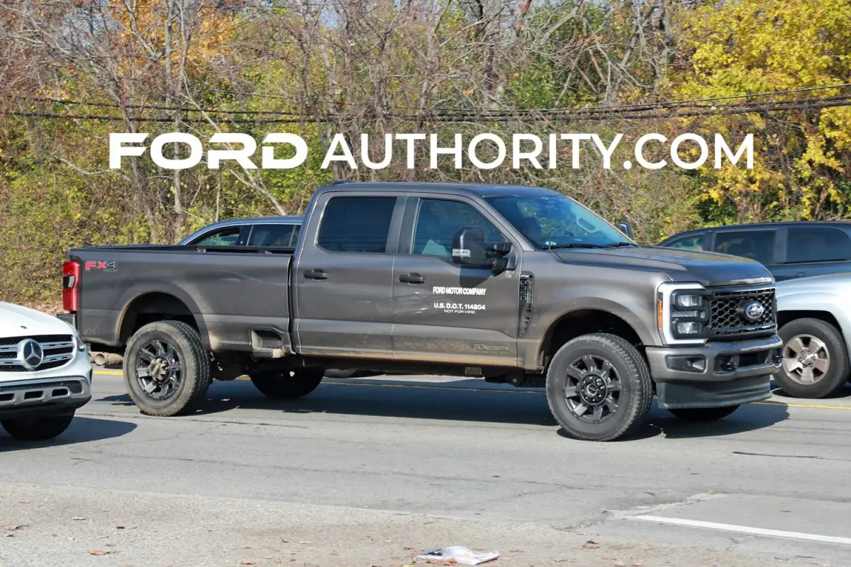 2023 Ford F-250 With STX Appearance Package: Live Photos