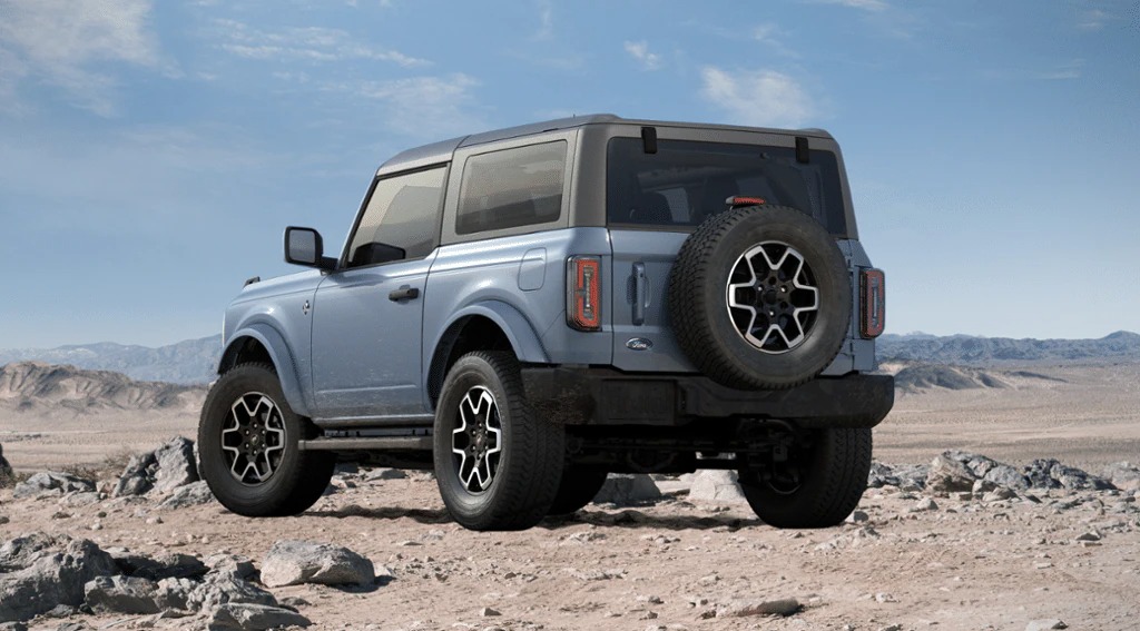 2023 Ford Bronco Adds New Azure Gray Metallic Color