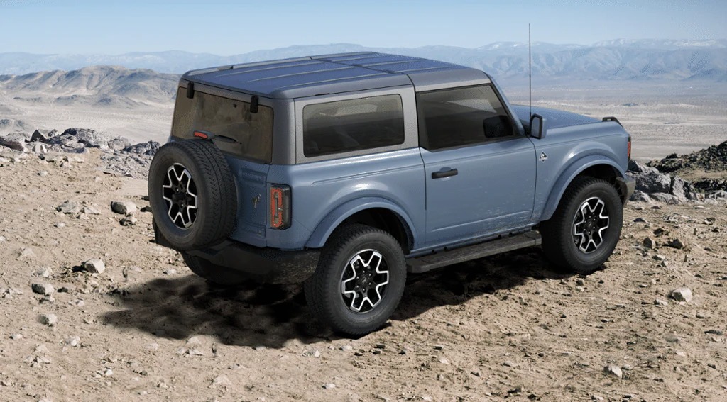 2023 Ford Bronco Adds New Azure Gray Metallic Color