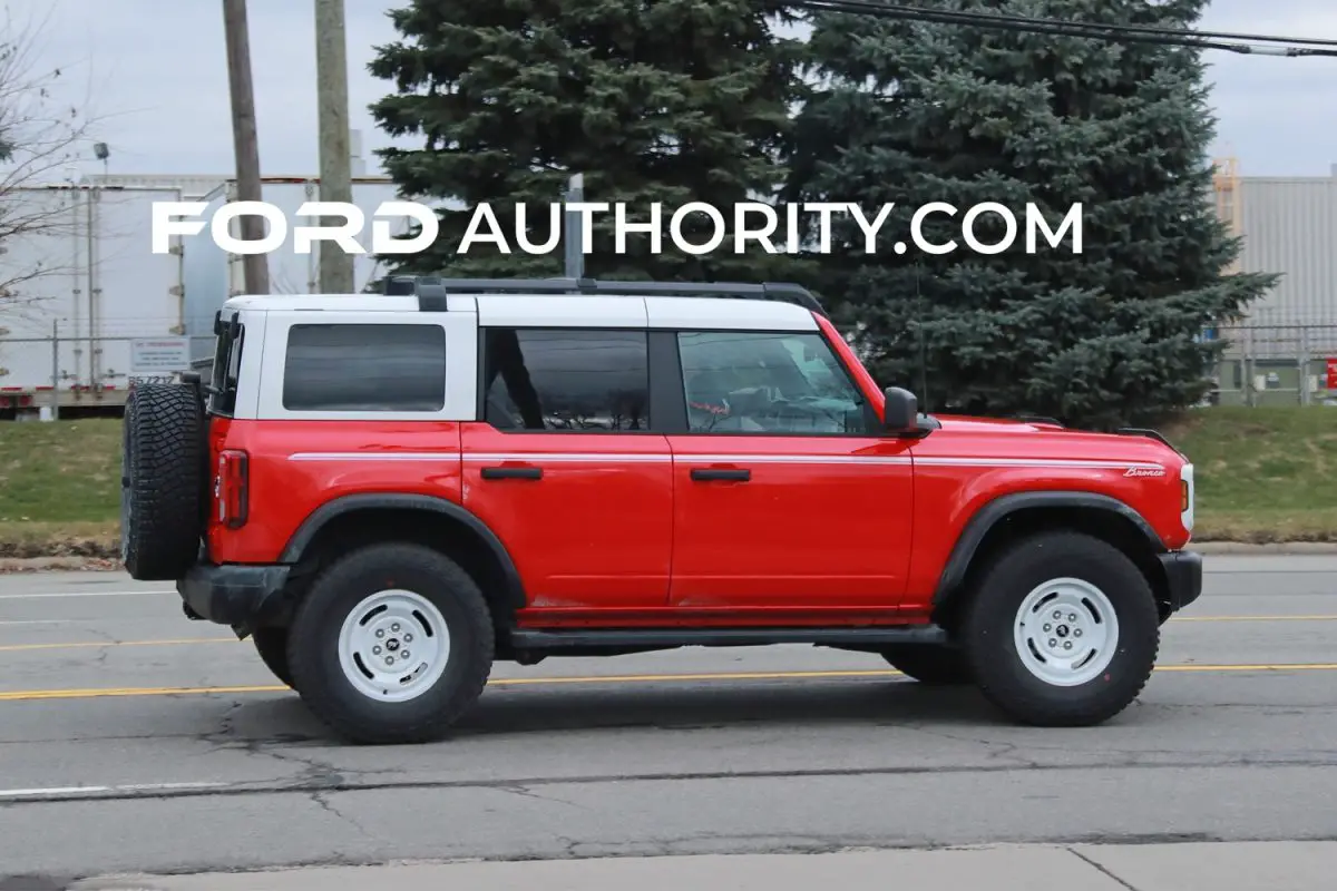 2023 Ford Bronco Heritage Edition In Race Red Photos