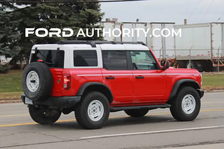 Discounts abound on the 2023 and 2024 Ford Bronco. Shown here is the Heritage edition.