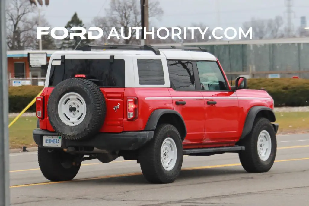 2023 Ford Bronco Heritage Edition In Race Red Photos