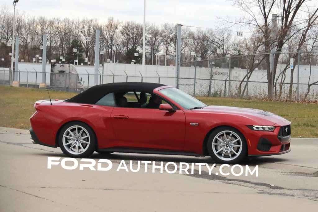 2024 Ford Mustang GT Convertible In Rapid Red Photos