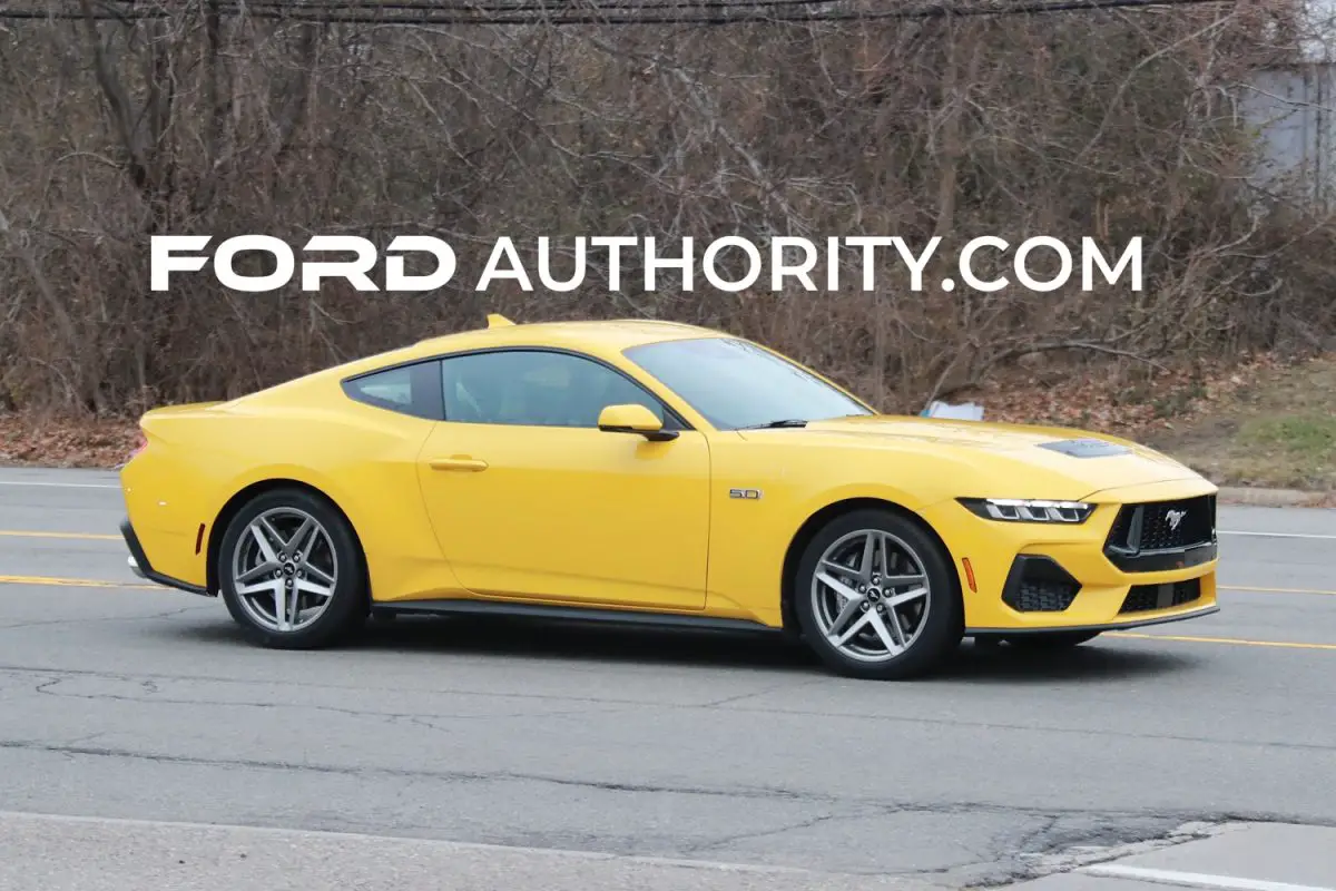 2024 Ford Mustang GT Coupe In Yellow Splash: Photos