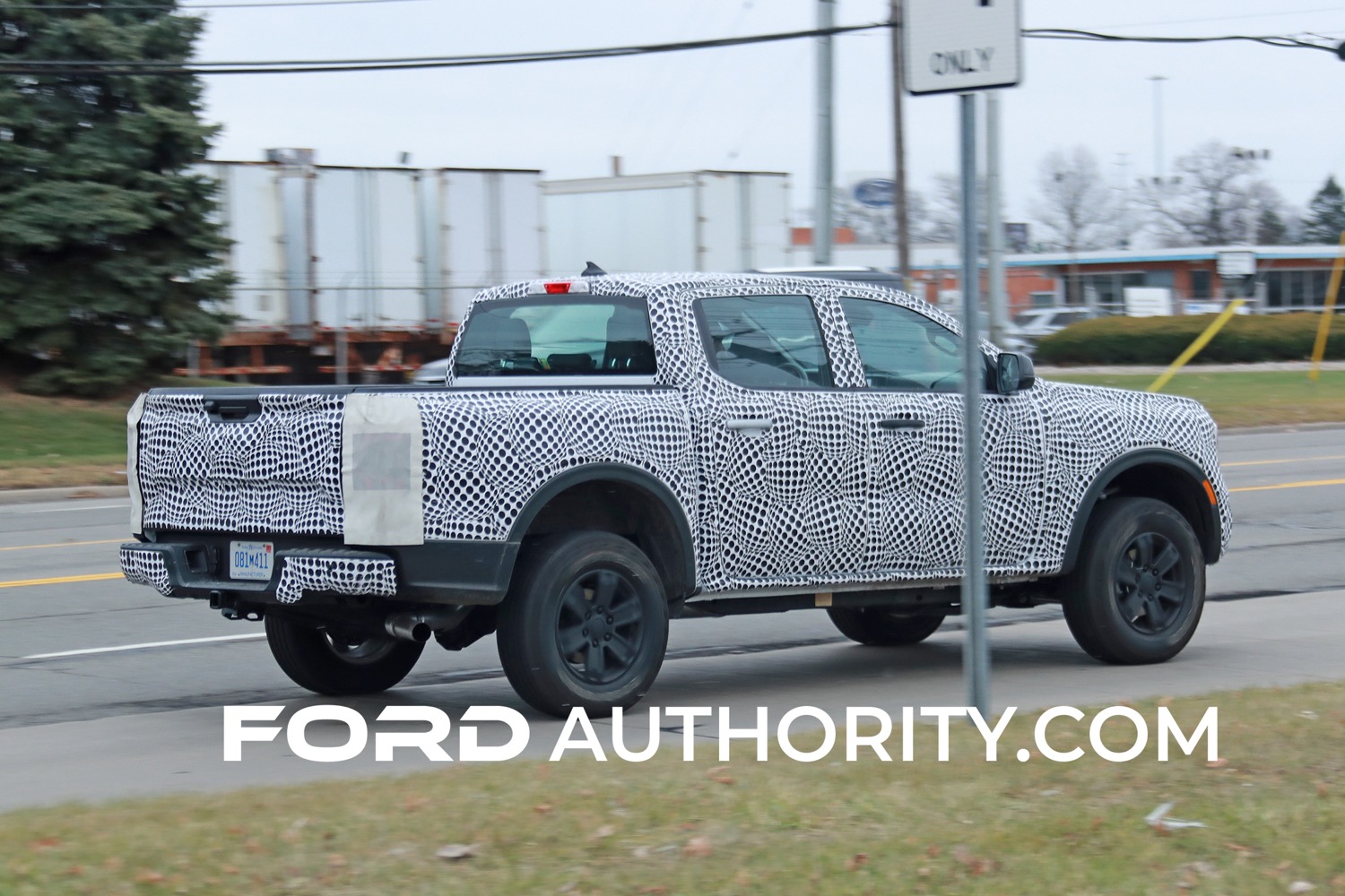 2024 Ford Ranger SuperCrew Spotted Testing: Photos