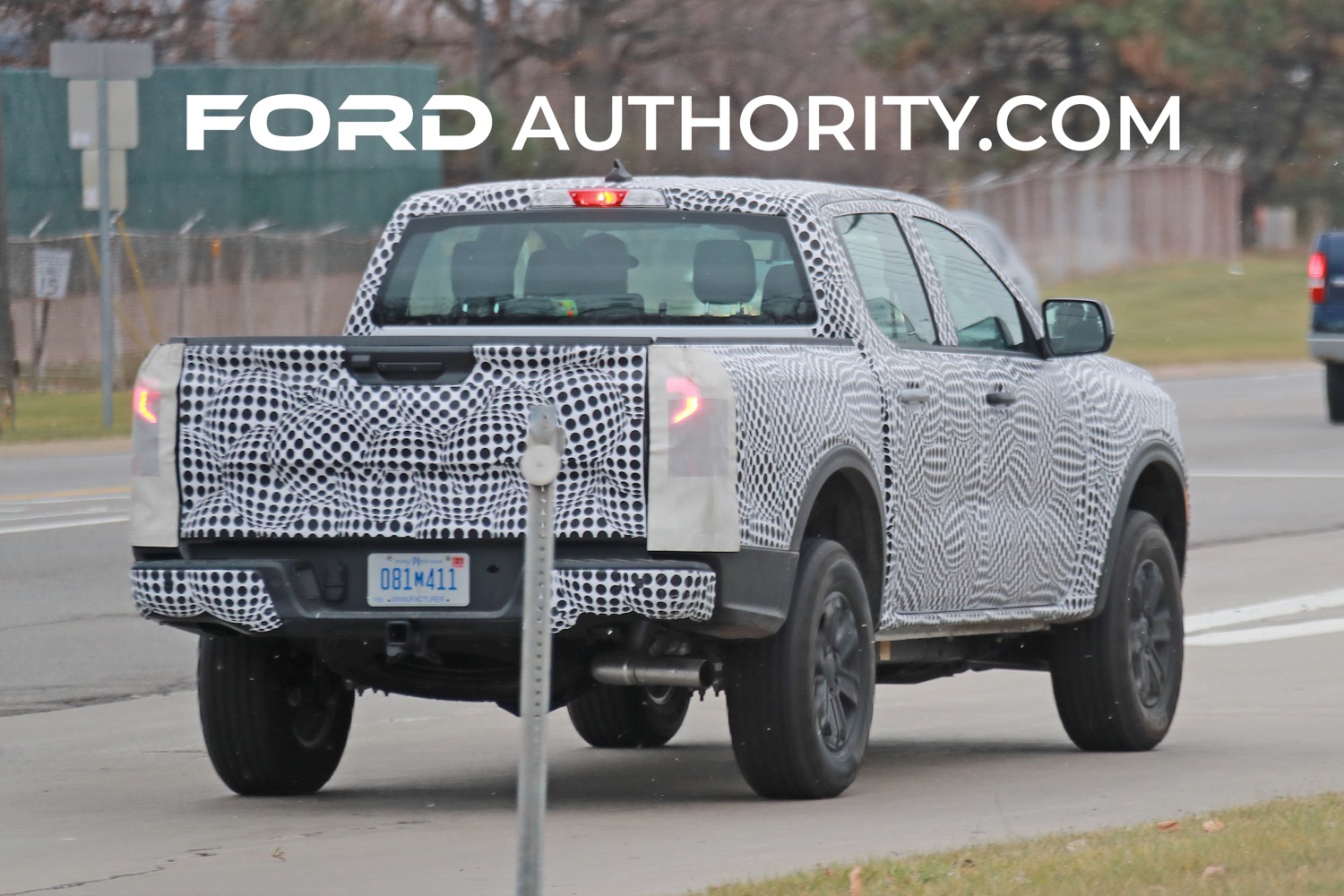 2024 Ford Ranger SuperCrew Spotted Testing: Photos